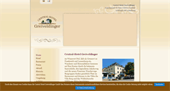 Desktop Screenshot of hotel-greiveldinger.de